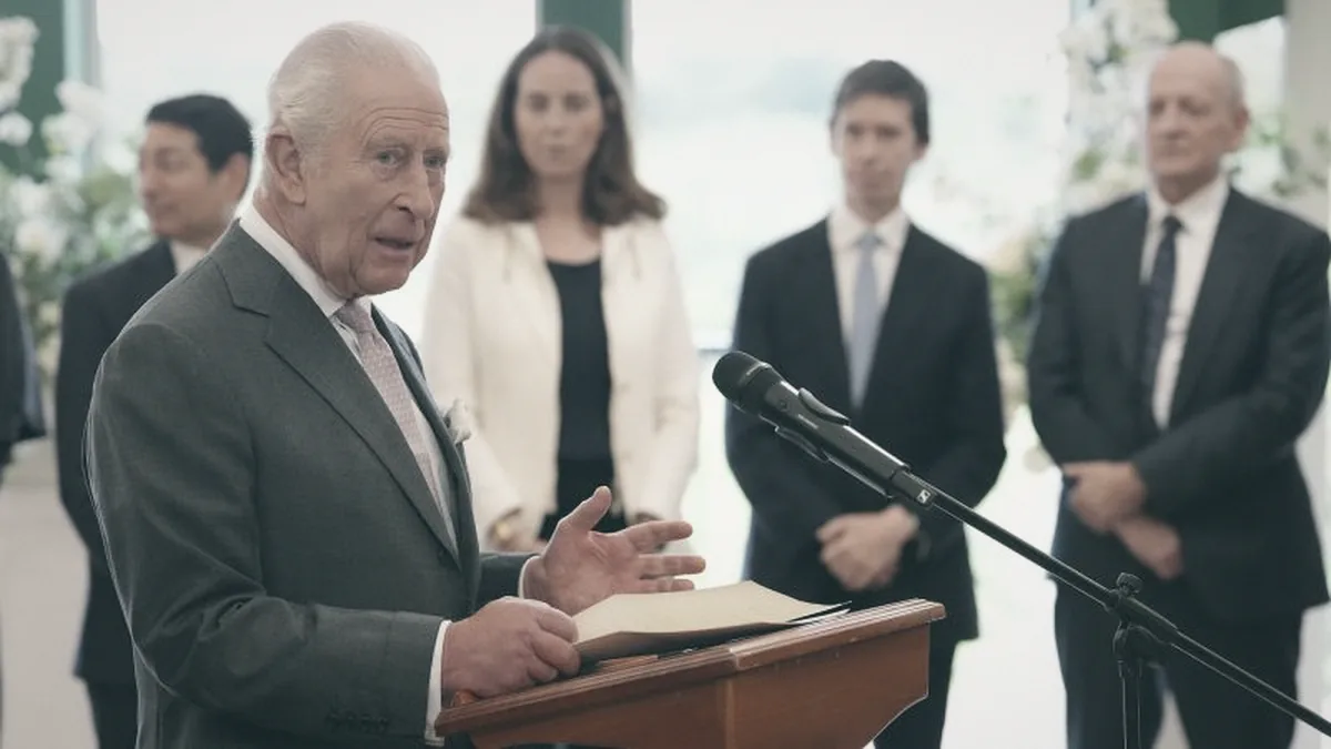 King Charles opens AI summit with plea to get a grip on technology ‘before it’s too late’